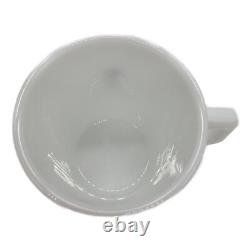 Fire King Stacking Mug Snoopy White Milk Glass Cup 2011 3.3in Height From Japan
