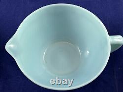 Fire-King TURQUOISE Batter Bowl, very good condition, hard to find