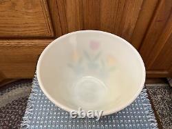 Fire King Tulip Mixing Bowl Set 4.75, 5.25, 5 7/8