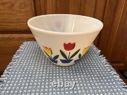 Fire King Tulip Mixing Bowl Set 4.75, 5.25, 5 7/8