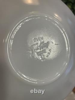 Fire King White Swirl Milk Glass Cup and Saucer Set Of 6 + 2 Extra Saucers