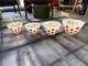 Fireking Red Dot Nesting Bowls