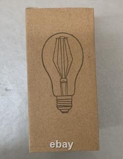 Fogia Big Dimmable White Milk Glass Corded Persimon Table Lamp