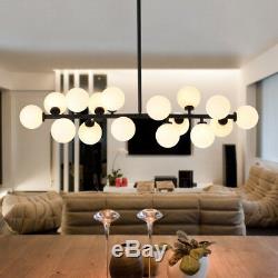 G4 Modo Bean LED Milk Glass Pendant Lamp Globe Ball Lampshade Art Droplight