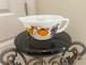 Gay Fad Fruits Hand Painted Milk Glass Batter Bowl Fire King Anchor Hocking