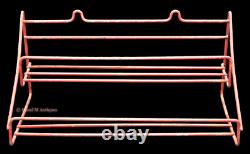 Hazel Atlas White Milk Glass 8 Piece Dutch Spice Set with Rack All Original