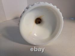 Hobnail White Milk Glass Balancing Scale Weight Possibly Fenton
