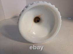 Hobnail White Milk Glass Balancing Scale Weight Possibly Fenton