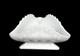 Imperial Glass Signed Colonial Hat White Milk Glass 9 7/8 Tri Corner Bowl 1955
