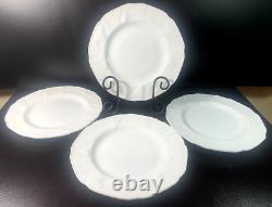 Indiana Colony Harvest Grape Milk Glass Set of four 5-piece place settings