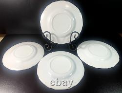 Indiana Colony Harvest Grape Milk Glass Set of four 5-piece place settings