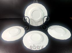 Indiana Colony Harvest Grape Milk Glass Set of four 5-piece place settings