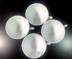 Indiana Colony Harvest Grape Milk Glass Set of four 5-piece place settings