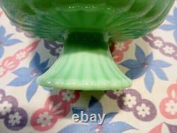 Jadeite Green Glass Ice Cream or Dessert Dishes x 4 in Excellent Condition