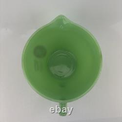Jadeite Green Opaque Milk Glass Sunbeam Bread Advertising Batter Bowl