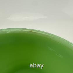 Jadeite Green Opaque Milk Glass Sunbeam Bread Advertising Batter Bowl