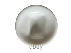 Kanawha White Milk Glass Rooster Covered Dish 9