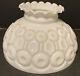 Le Smith Style Moon And Stars Pattern Milk Glass Lamp Fixture Shade