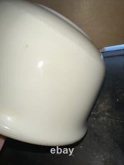 Large White Milk Glass (Mixing Bowl) For Hamilton Beach Mixer. Racine Wisconsin