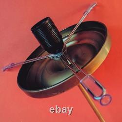 Large White Opaline Milk Glass Pendant Light 1960s Mid Century Kamenicky Senov