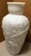 Large Milk Glass Vase 15-1/2 Inches Peacock Heron Quail Birds