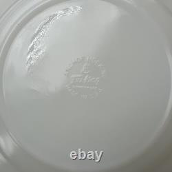 Lot of 56 Fire King White Milk Glass Swirl Gold Rim Plate Bowl Cup Saucer