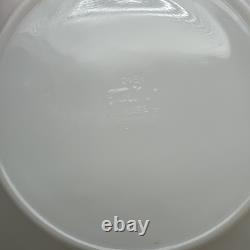 Lot of 56 Fire King White Milk Glass Swirl Gold Rim Plate Bowl Cup Saucer