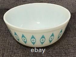 MCM Rare Vintage Pyrex Atomic Eyes Large Mixing Bowl/Chip Bowl #403