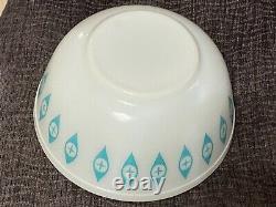 MCM Rare Vintage Pyrex Atomic Eyes Large Mixing Bowl/Chip Bowl #403