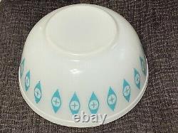 MCM Rare Vintage Pyrex Atomic Eyes Large Mixing Bowl/Chip Bowl #403