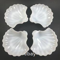 MCM Ultra Rare FIRE KING Shell Lazy Susan Nuts Candy Dessert Dish SERVER Buffet