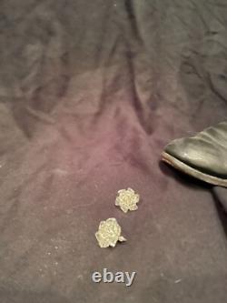 MIRIAM HASKELL White Milk Glass Clear Crystal necklace, bracelet, earrings