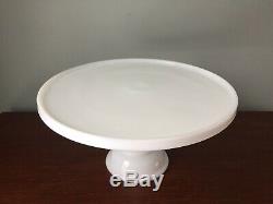 Martha by Mail 12 Milk Glass Pedestal Cake Stand