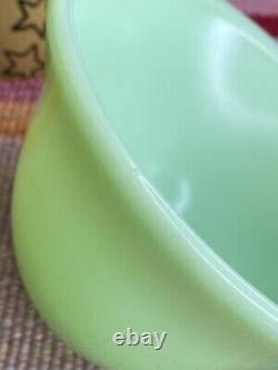 McKee Jadeite Green Milk Glass 6 Bell Shape Mixing Bowl