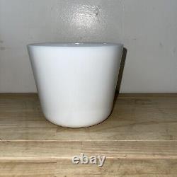 McKee Milk Glass Sugar Canister