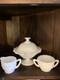 Mid- Century Milk Glass Set