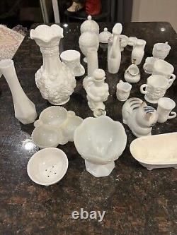 Milk Glass Collection