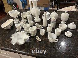 Milk Glass Collection