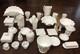 Milk Glass Kitchen Dinnerware Dishes Pre-owned (31 Items)