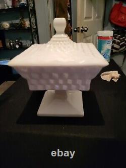 Milk Glass Misc Lot Of 14