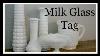 Milk Glass Tag Original