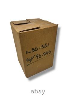 Milk Glass White Exit Double Sided Unusual Light Cover Sign Globe NOS Hardware