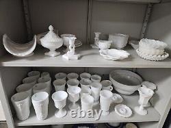 Milk glass Lot