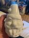 Milk Glass Santa Claus