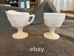 Milk glass Vintage Dishes