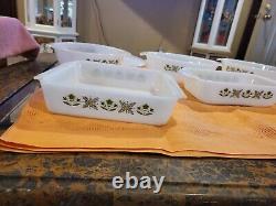 NEW 9 Piece Set of Anchor Hocking Meadow Green Cookware