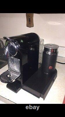 Nespresso (Nestle) CITIZ & MILK LIMOUSINE BLACK 4 Cups Coffee Maker Black