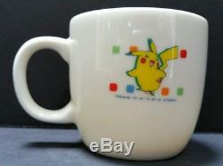 Nintendo Pokemon Pocket Monsters Advanced Generation Milk Glass Coffee Mug Cup