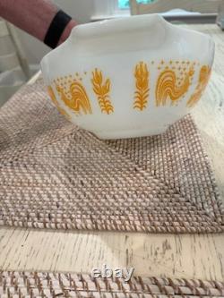Orange Butterprint Pyrex Bowls-Hard to find