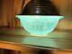 Pyrex Butterprint Bowl Number 442 Amish # 1 Nice! Vintage Turquoise